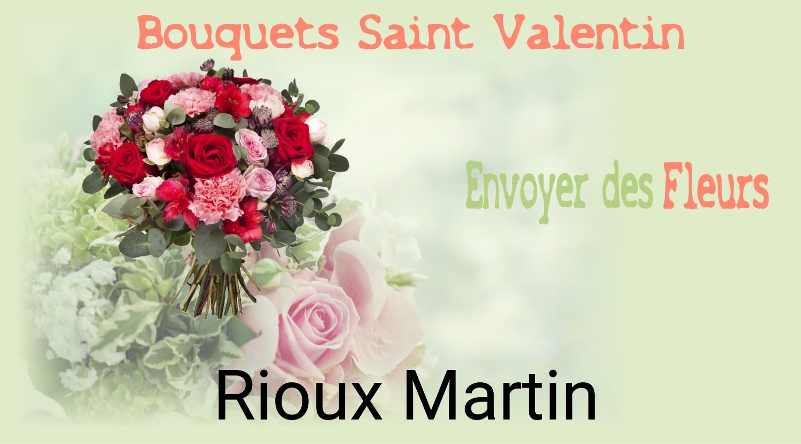Roses de Saint-Valentin livrées à Rioux-Martin
